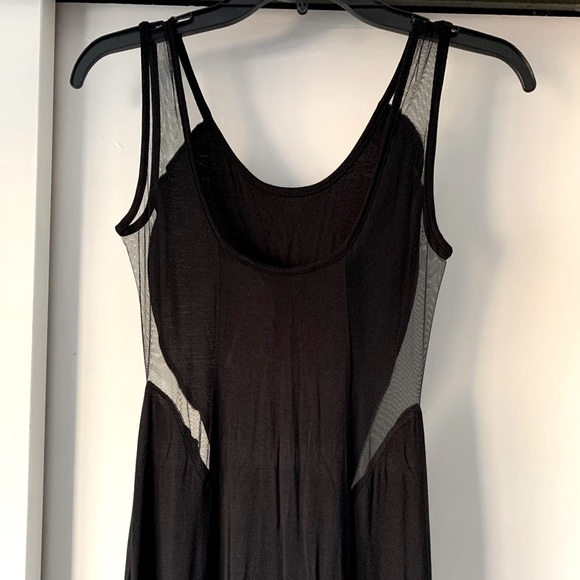NWT Malloy Cutouts Sheer Tank Maxi Dress - Picture 4 of 8